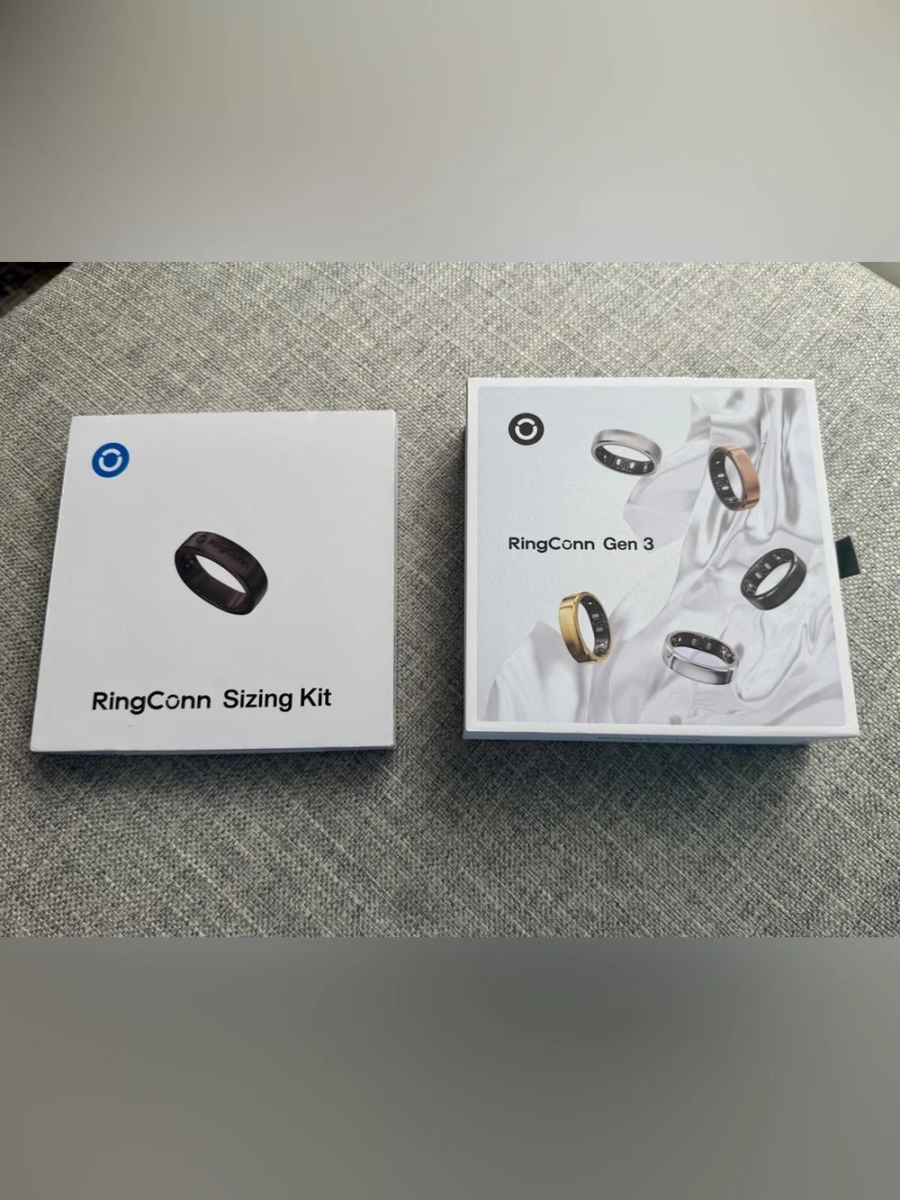 RingConn Gen 3 Gold Size 11 Smart Ring w/FREE sizing kit